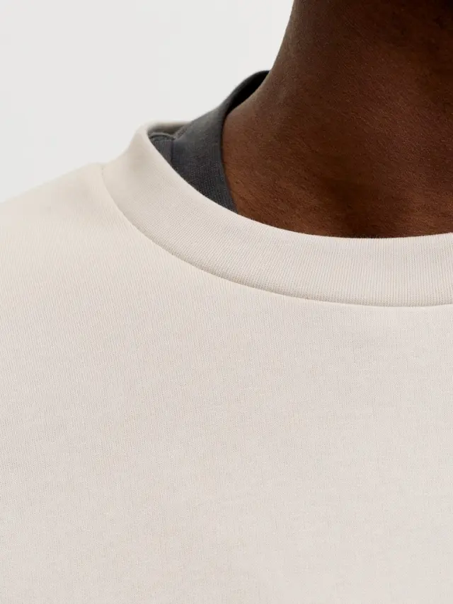 JJEBARRON SWEAT CREW NECK NOOS - Moonbeam 2