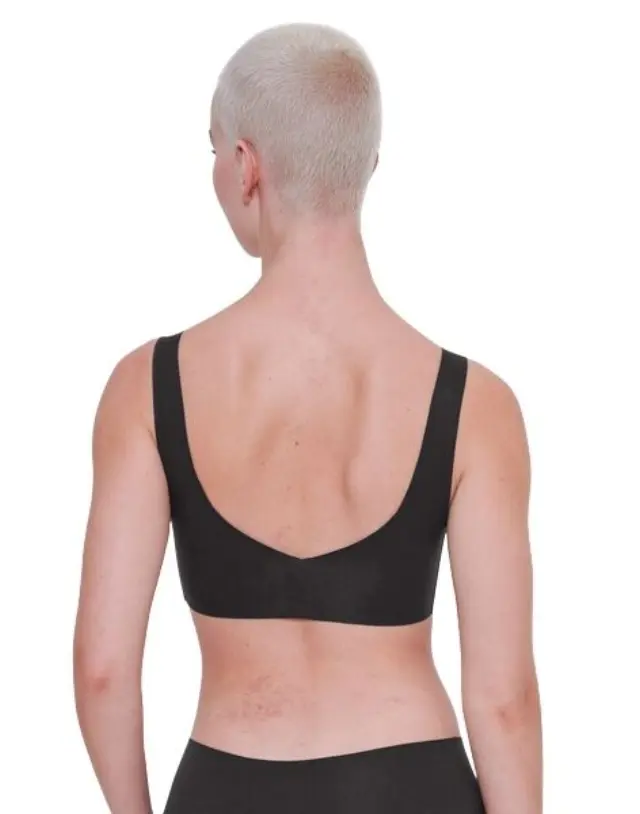 Sloggi Γυναικείο Μπουστάκι ZERO Feel 2.0 Bralette, Χρώμα Μαύρο 2