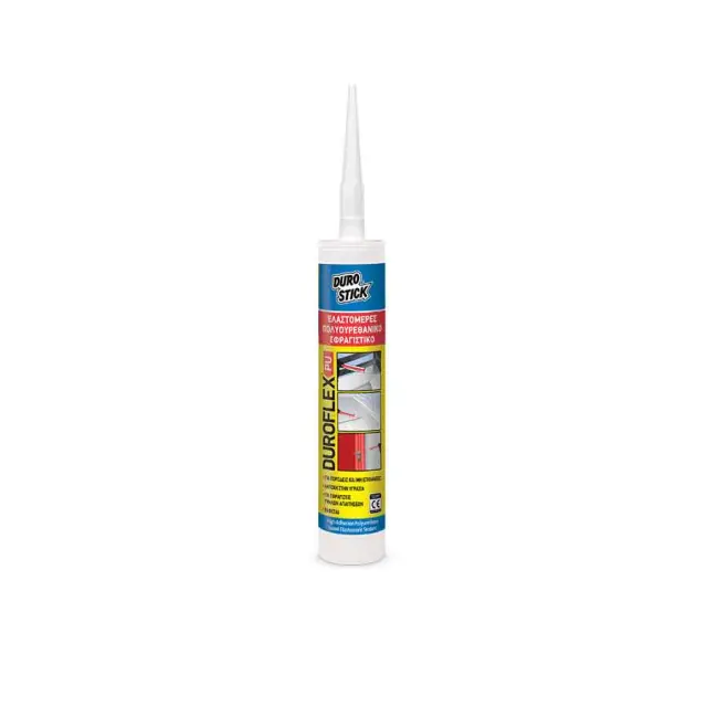 DUROSTICK Ελαστομερές πολυουρεθανικό σφραγιστικό DUROFLEX-PU Λευκό 310ml