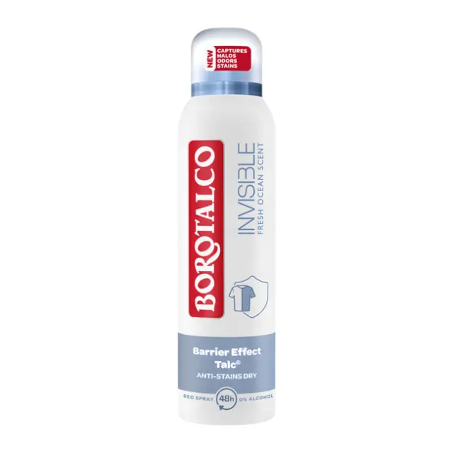 Borotalco Invisible Fresh Αποσμητικό Spray 150ml