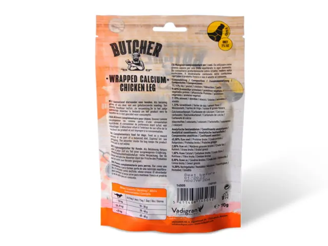 Vadigran Butcher BBQ Chicken Wrapped Calcium Chicken Leg Mini 70gr 2