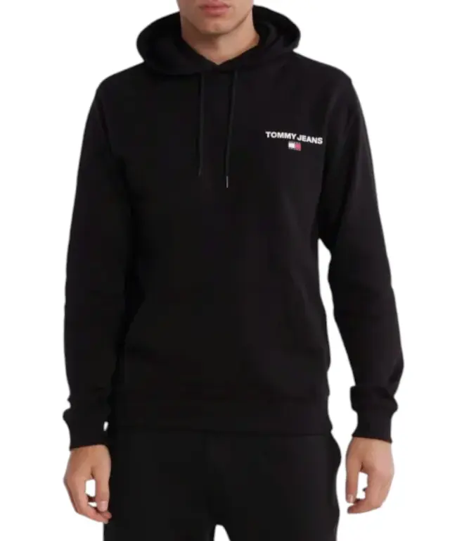 Tommy Hilfiger - Ανδρικό Φούτερ Tjm Reg Entry Graphic Hoodie DM0DM17781-BDS Μαύρο - 2XL 2