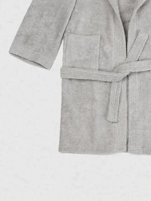 Μπουρνούζι Παιδικό Eco Grey Ηλικία 8-10 Sunshine