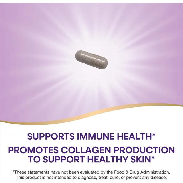 Nature's Way Vitamin C with Rose Hips 250 Capsules 3