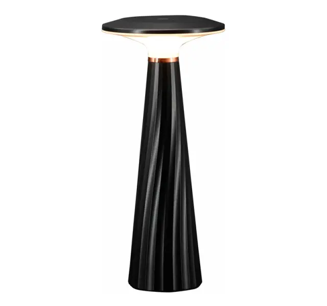 LED ΠΟΡΤΑΤΙΦ PC ΕΠΑΝΑΦΟΡΤΙΖ.2,5W 230/5VDC 3000K ΜΑΝΙΤΑΡΙ ΜΑΥΡΟ
