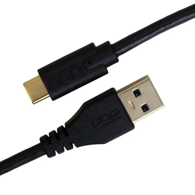 UDG U98001BL ULTIMATE CABLE USB 3.2 C-A BLACK STRAIGHT 1,5M