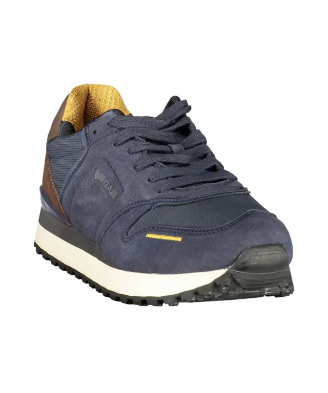 Gas - Ανδρικά Παπούτσια Sneakers Alba Mix GAM623600-0208 Μπλε 2