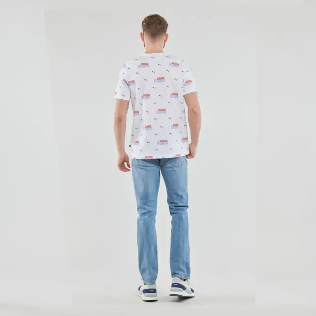 PUMA ESS+ LOGO POWER AOP TEE - XL 2