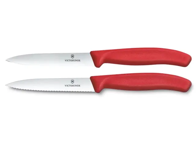 Σετ Μαχαίρια Γενικής Χρήσης Victorinox Swiss Classic με μήκος λεπίδας 10cm - Red - 2 τεμάχια6.7791.2C1 3
