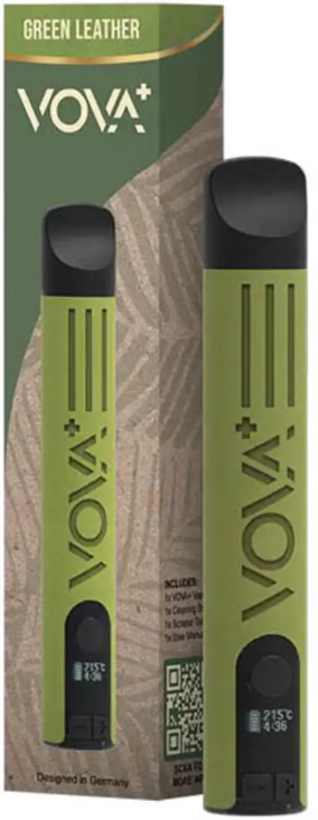 Vova Dab Pen PLUS - Vaporizer 1000mAh - Πράσινο Δέρμα (for Herbs)