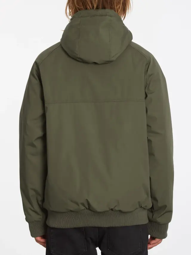 VOLCOM HERNAN 5K JACKET ΑΝΔΡΙΚΟ ΜΠΟΥΦΑΝ - MIL KHAKI 2