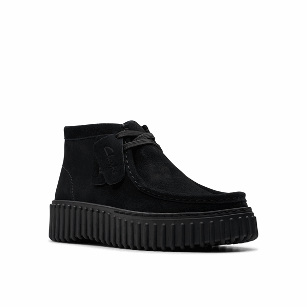 Clarks Torhill Moss Black black suede - 39.5 3