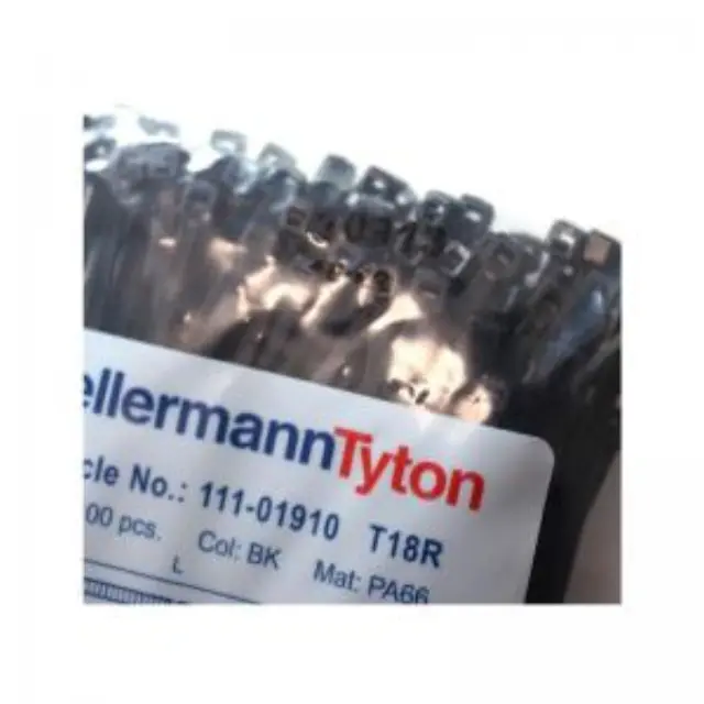 Δεματικά 100 x 2.5 T18R PA66 Μαύρο (100 τεμ.) N56655 3
