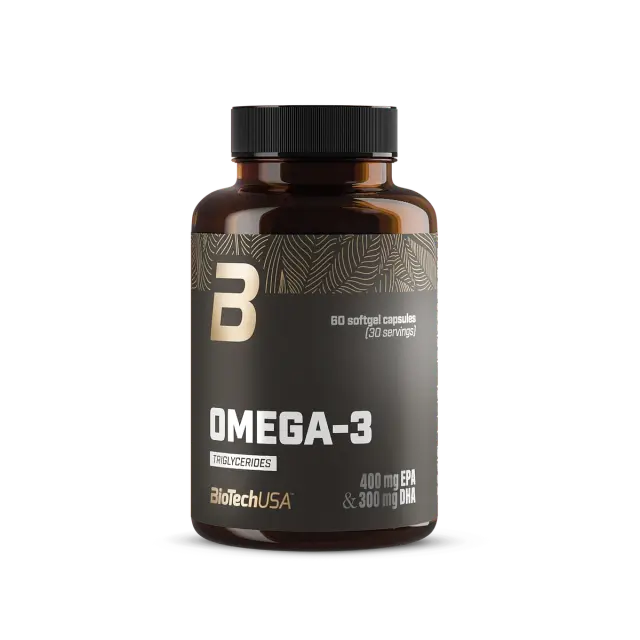 BioTechUSA Omega-3 triglycerides 60 caps (19110010000)