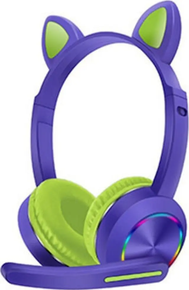 Ασύρματα ακουστικά AKZ-K23 Cat Headphones ΜΩΒ