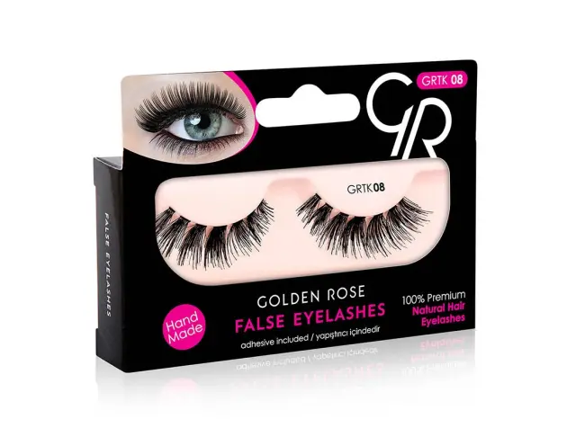 False Eyelashes Βλεφαρίδες GR (155) TK08-6457