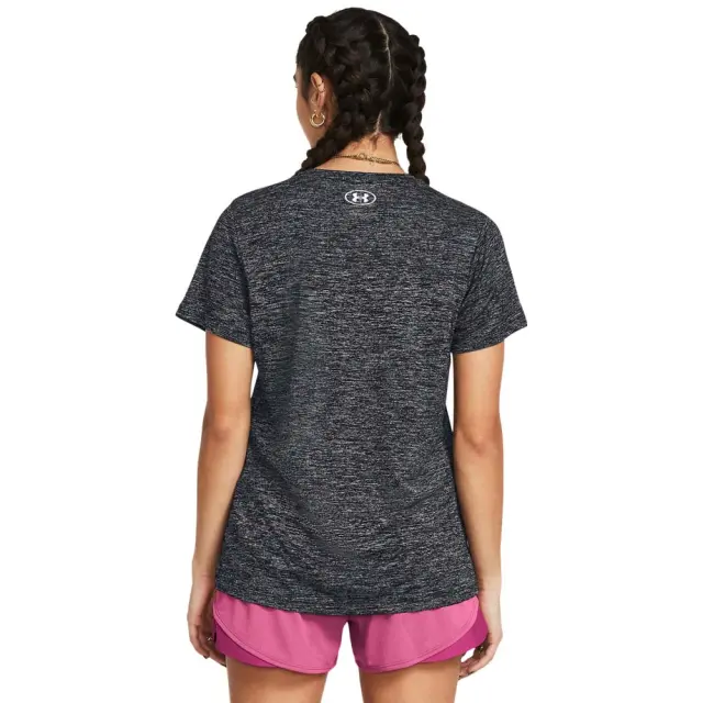 Under Armour Women's Tech Shortsleeve Twist T-Shirt Ανθρακί 1384230-001 (Under Armour) 2