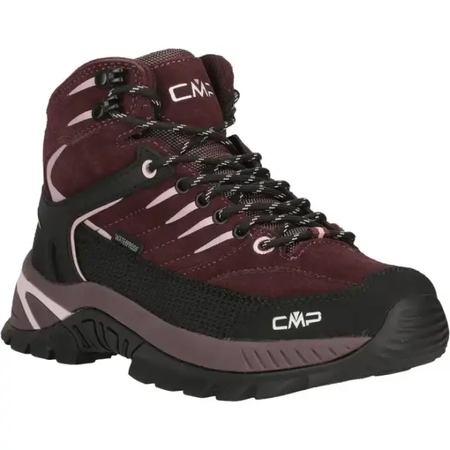 CMP Rigel 2.0 Mid Trekking Wp Αδιάβροχα Γυναικεία Μποτάκια Ορειβασίας Plum-Soft Pink