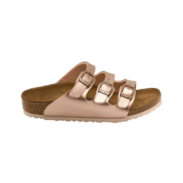 Birkenstock Πέδιλα Παιδικό Birko-Flor(ανθεκτικό υλικό της Birkenstock-επιτρέπει την επαφή με το νερό) Ροζ BIR/FLORIDA KIDS ELECTRIC 1012513 M/COPPE - 28