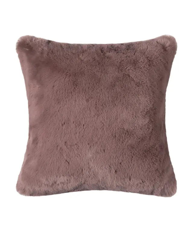 ΜΑΞΙΛΑΡΟΘΗΚΗ RABBIT FUR (45cm x 45cm) PURPLE - -