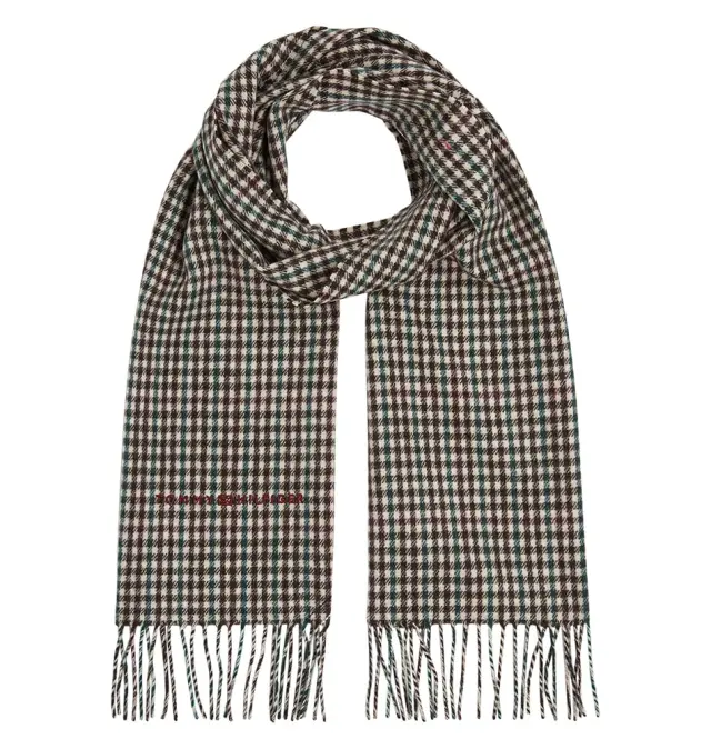 Κασκόλ TOMMY HILFIGER 10373 Γκρι Μπεζ