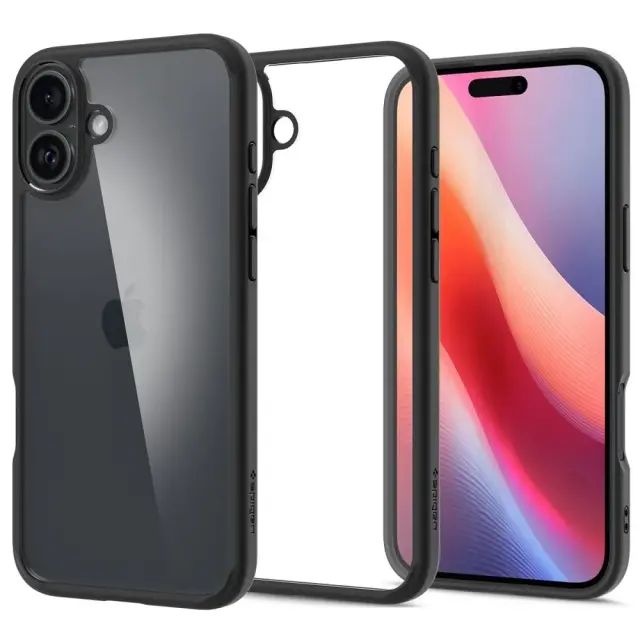Θήκη TPU & PC Spigen Apple iPhone 16 Ultra Hybrid Μαύρο N65950