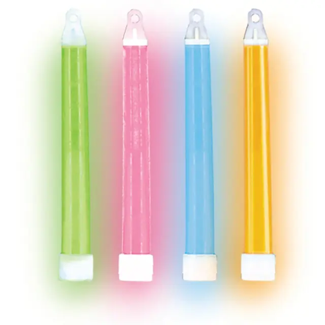 Κολιέ Glow Light Sticks - Διάφορα Χρώματα / 4 τμχ