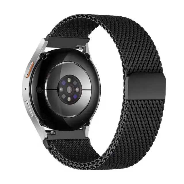 Milanese Λουράκι για Smartwatch 18mm- Black OEM 3