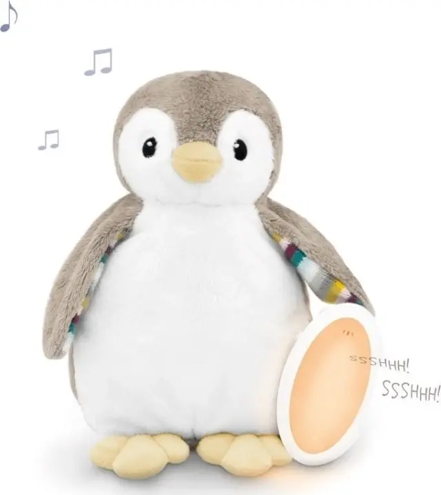 Zazu Kids Phoebe Πιγκουϊνάκι με Ηχογράφηση, Λευκούς Ήχους και Φωτάκι ZA-PHOEBE-01
