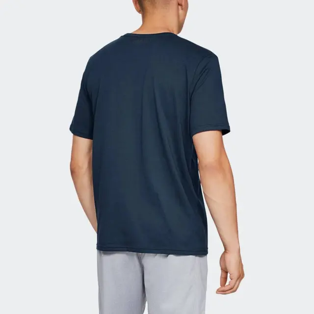 Under Armour Sportstyle Left Chest Logo- Navy- 1326799-408 3