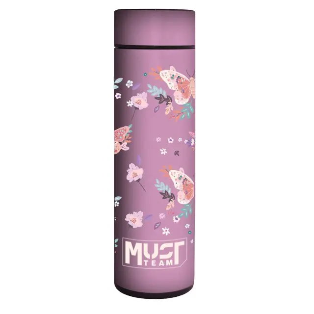 Θερμός Ανοξείδωτο Must Team Πεταλούδες 500 ml με LED ένδειξη θερμοκρασίας 587477