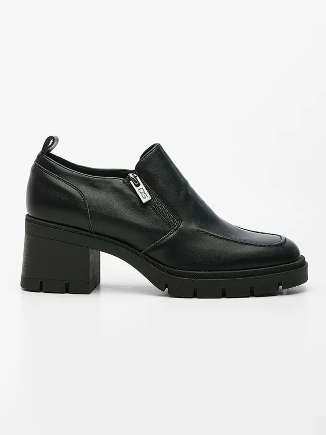 Donna Serena Μοκασίνια-Loafers Γυναικείο HT/δέρμα Μαύρο DSE/215857 NERO 3