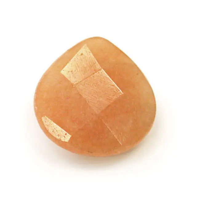 Αβεντουρίνης Red Πρισματικός Pear 16x16mm - 1τεμ