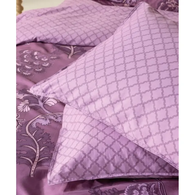 Σετ Μαξιλαροθήκες 2 Τεμαχίων Kentia Gaya A Mauve- Old Rose 50X70 2