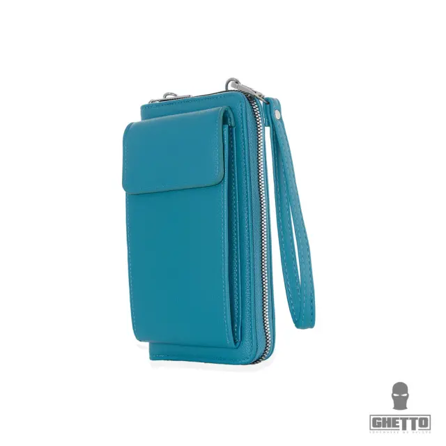 Ghetto Mini Crossbody Phone Bag with Adjustable Strap Blue Miami