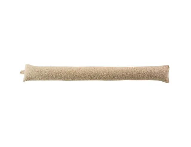 Αεροστόπ Πόρτας Wooly Douceur d'intérieur με διαστάσεις 80x10cm - Beige 1612094 2