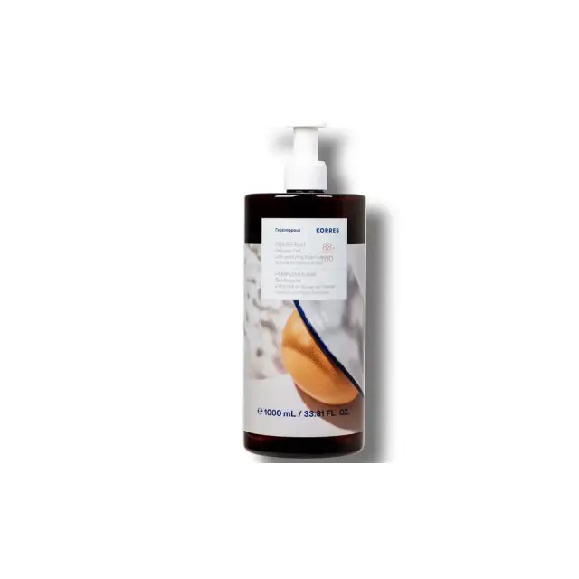 Korres Renewing Body Cleanser Aναζωογονητικό Αφρόλουτρο με Άρωμα Grapefruit, 1000ml