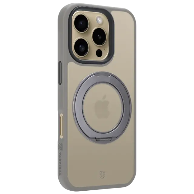 Tactical MagForce Hyperstand Cover for Apple iPhone 16 Pro Light Grey 2