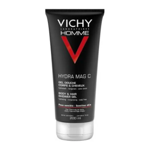 Vichy Homme Mag C Gel Douche 200ml 2