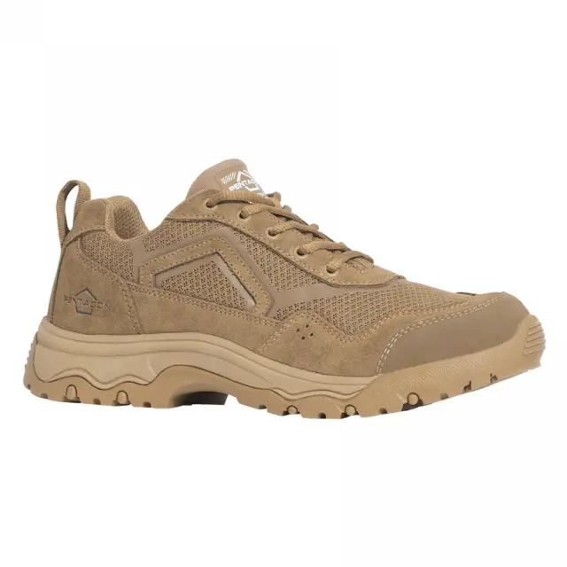 Pentagon Scorpion V2 Suede 4" Shoes-Παπούτσι Αδιάβροχο για Τακτική-Καθημερινή Χρήση - 03-Coyote-Καφέ