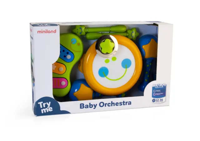 MINILAND ΠΑΙΧΝΙΔΙ ΔΡΑΣΤΗΡΙΟΤΗΤΩΝ BABY ORCHESTRA 2
