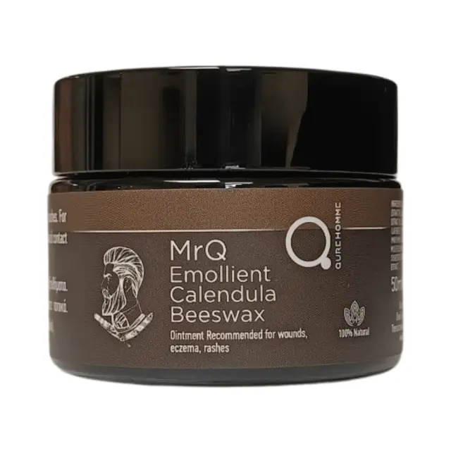Emollient Calendula Beeswax Ointment 50ml by MrQ- Μαλακτική Κηραλοιφή με Καλέντουλα Για Άνδρες