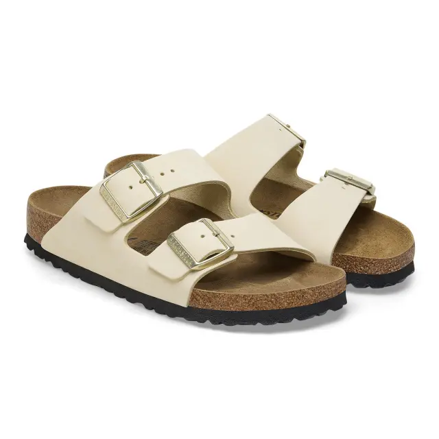 Σανδάλια Arizona Nubuk Leather Birkenstock Ecru - 37 3
