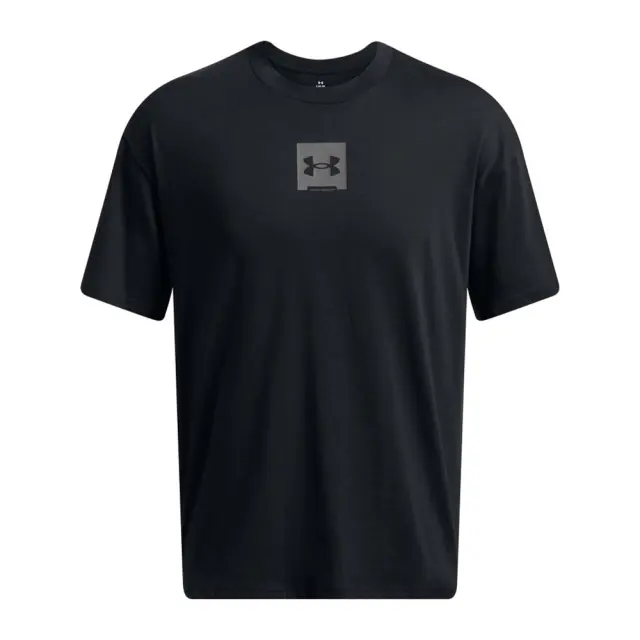 Under Armour Men's Heavyweight Oversized SM Box Shortsleeve T-Shirt Μαύρο 1386803-001 (Under Armour) - XLarge 3