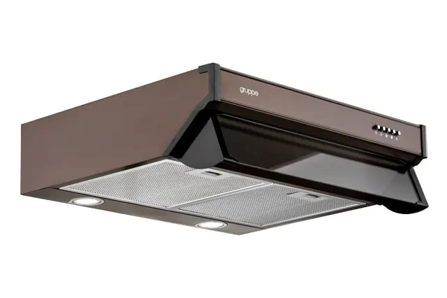 Gruppe Semplice 600 Ελεύθερος Απορροφητήρας 60cm Καφέ