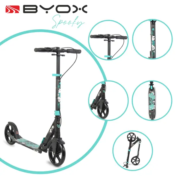 BYOX - Scooter Spooky turquoise - 3800146225650