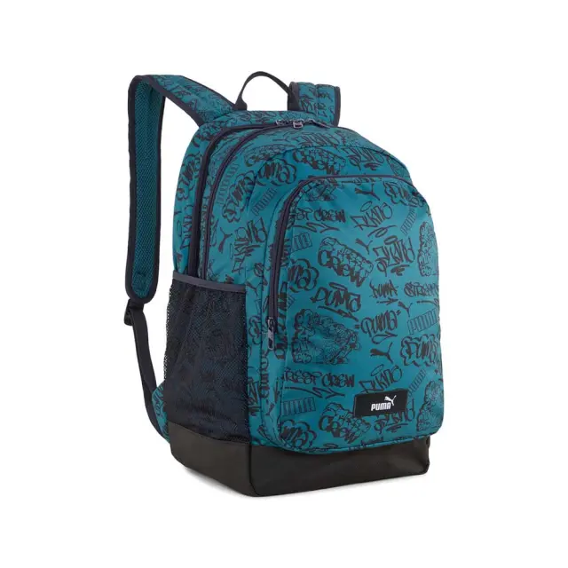 Puma Adult Academy Allover Print Backpack Πράσινο 091150-23 (Puma) - One Size