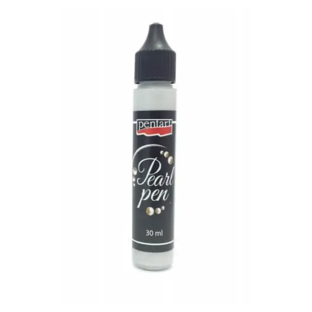 Pearl pen Pentart 30ml, Silver