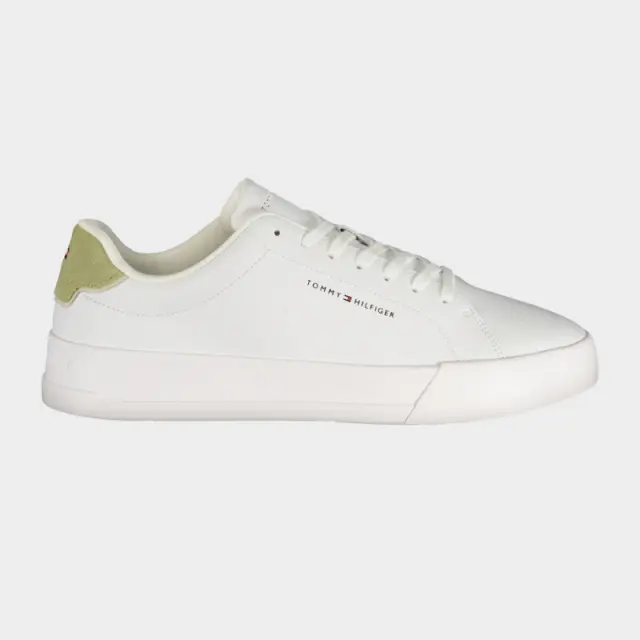 Tommy Hilfiger - Ανδρικά Sneakers Th Court Lth Detail Ess FM0FM05367-02X Εκρού - 46