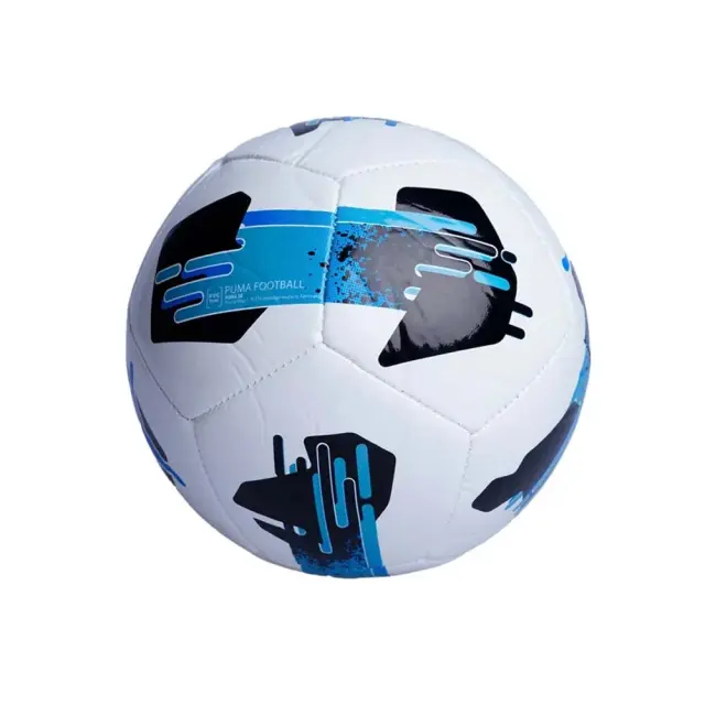 Puma Orbita 7 Greece Superleague Size 1 Mini Foot Ball Άσπρο - Μπλε 084726-02 (Puma) - 1 3